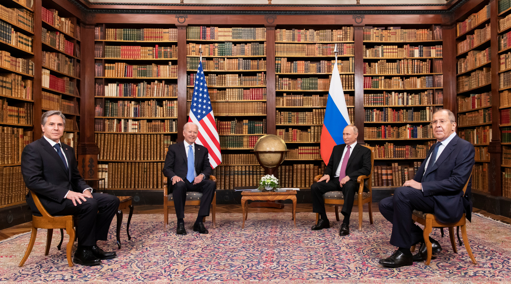 President Biden and Secretary of State Antony Blinken meet with Vladamir Putin and Sergeĭ Lavrov 